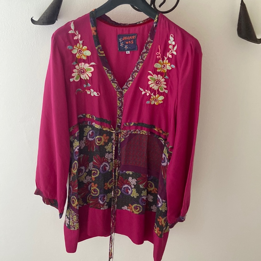 Silk Top by Johnny Was